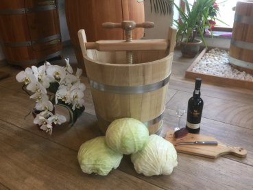 Krautfass Pökelfass Surfass 50 l ideal zum Einsuren und Konservieren von Fleisch und Sauerkraut
